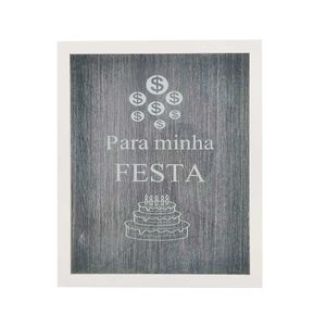 Cofre Decorativo 21x25cm em  MDF Interponte
