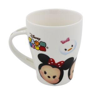 Caneca C/ Colher Tsum Tsum 310ml em Porcelana Taimes