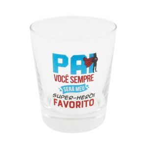 Copo P/ Whisky Pai 320ml em Vidro Ruvolo