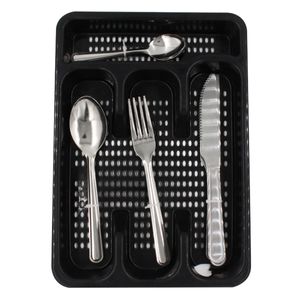 Conjunto de Talheres Asda 25 Peças em Aço Inox Fratelli