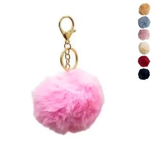 Chaveiro Pompom de Poliéster 7cm Colorido Multiart