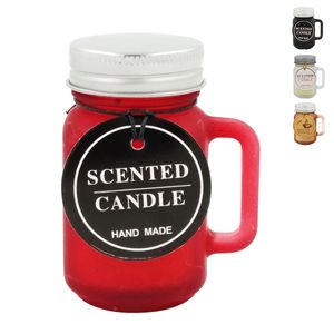 Vela Aromática Decorativa 7x4cm C/ Suporte em Vidro Essências Sortidas Cascavel
