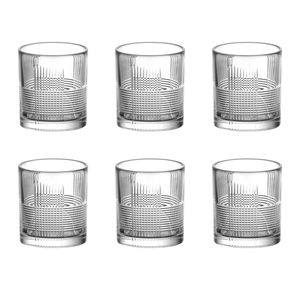 Jogo de Copos Baixos Vivant 6 Peças 310ml em Cristal Ecológico FullFit