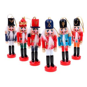 Conjunto de Quebra Nozes Decorativo 6 Peças 12cm em Madeira Fartex