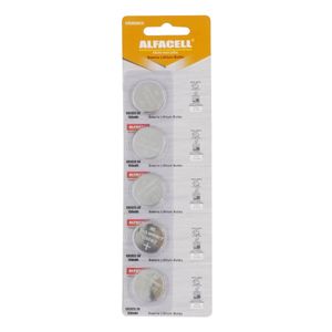 Conjunto de Bateria Lithium Cell 3V Botão 5  Peças Imporiente