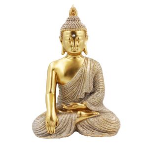 Monge Decorativo  27cm em Resina Gold Youbai