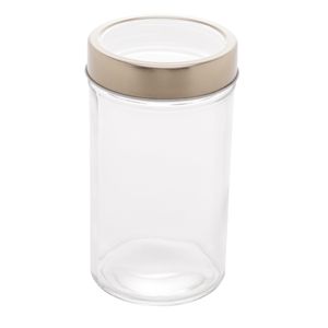 Porta Mantimentos 500ml em Vidro C/ Tampa em Acrílico Lyor
