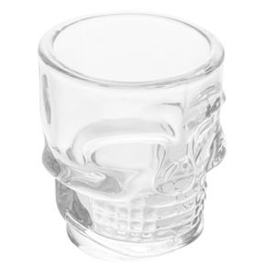 Copo para shot de vidro caveira 50ml Lyor