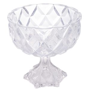 Centro de mesa de cristal Deli 25cm Lyor