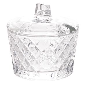 Açucareiro de cristal Diamante 10cm Lyor