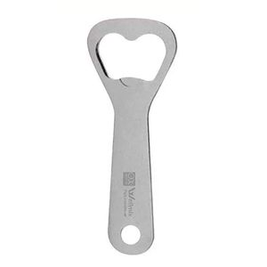 Abridor de Garrafas 10x4cm em Aço Inox Wellmix