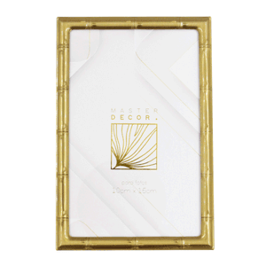 Porta Retrato Decorativo 10x15cm em Metal Rio Master
