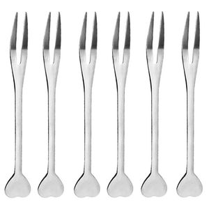 Jogo de Garfos P/ Petisco 10,5cm 6 Peças em Aço Inox Uncommom