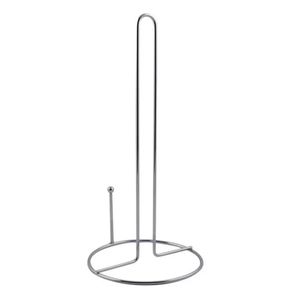 Porta Papel Toalha 26,5cm em Metal Silver Dolce Home