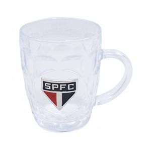 Caneca Tema: São Paulo 400ml em Vidro Mileno Mileno Com