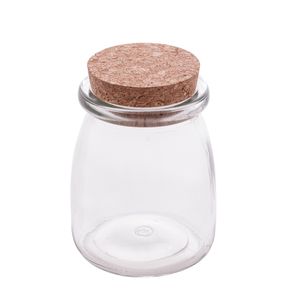 Mini Pote C/ Tampa de Rolha 190ml em Vidro