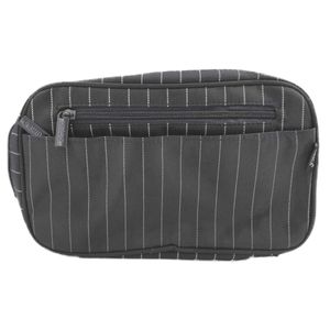 Necessaire masculina listras 26x15cm Unica