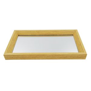 Bandeja Decorativa 11,8x21,8cm em Madeira Fwb