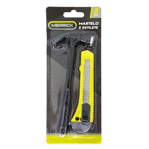 Kit Ferramentas 2 Peças em Metal Merrick