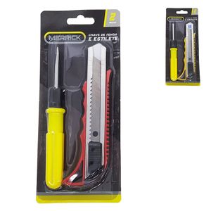 Kit Ferramentas 2 Peças em Metal Merrick