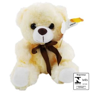Urso de pelúcia 20cm da Fizzy