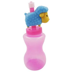 Garrafa Infantil C/ Canudo 400ml em Plástico Imporiente