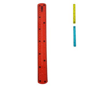 Régua 30cm Flexível em PVC YIN`S