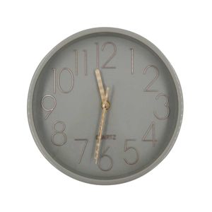 Relógio Decorativo de Parede 23cm em Plástico Y888