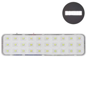 Luminária de Emergência Recarregável 20,4x5,5cm em Plástico Imporiente