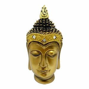 Cabeça de Buda Decorativo em Resina 26cm YouBai