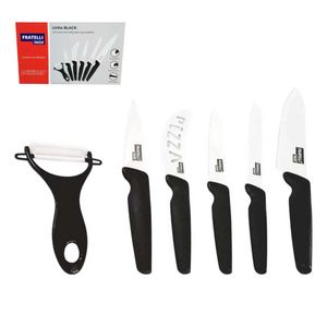 Conjunto de Facas 6 Peças Black  Fratelli