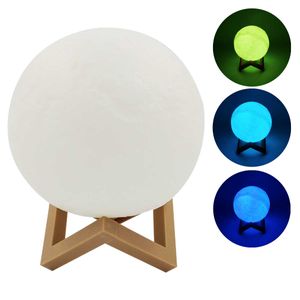 Luminária Lua Cheia Decorativa 12cm em Plástico Interponte