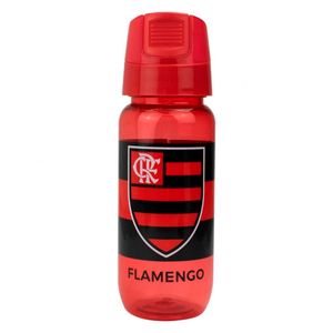 Garrafa Flamengo 450ml em Plástico Mileno Com