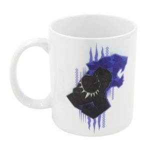 Caneca Pantera Negra (Black Panther) 350ml em Cerâmica Zona Criativa