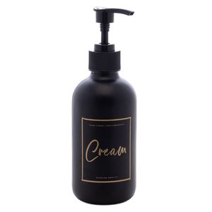 Porta Creme C/ Pump 250ml em Vidro Lyor