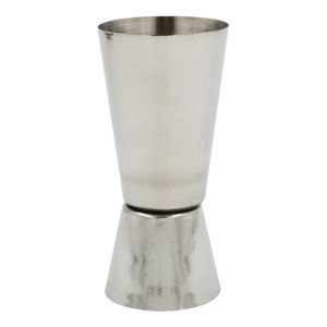Dosador de Bebidas Duplo 30ml/60ml em Aço Inox Livon