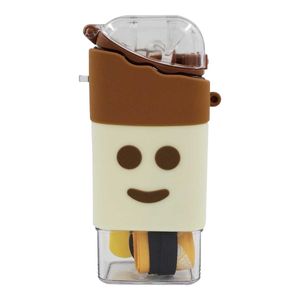 Garrafa Infantil 220ml C/Alça em Plástico Golden Rio