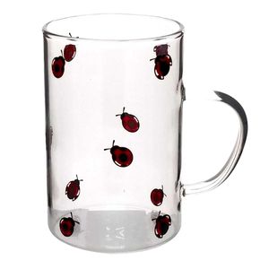 Caneca Joaninha 280ml em Vidro Lyor