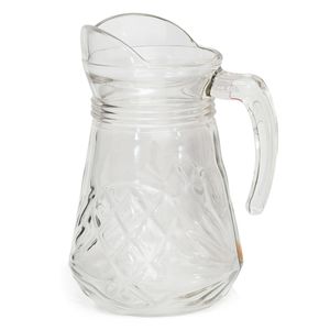 Jarra Rozana 1300ml 14x22cm em Vidro Rio De Ouro
