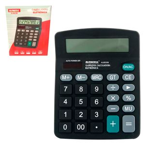 Calculadora Eletrônica de Mesa 12 Dígitos 18x14cm Imporiente