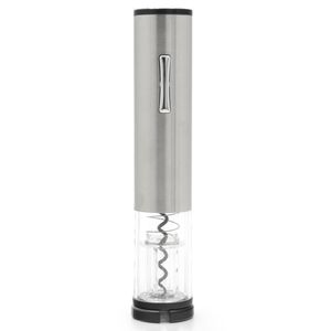 Abridor de Vinhos Elétrico em Metal e  Plástico 18cm Livon