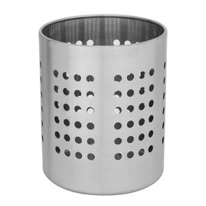 Porta Talheres 10x12cm em Aço Inox Imporiente