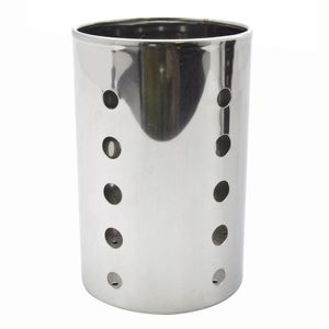 Porta Talher 15x10cm em Inox Amigold