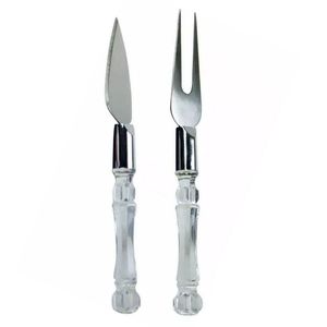 Conjunto P/ Queijo 2 Peças em Inox Imporiente