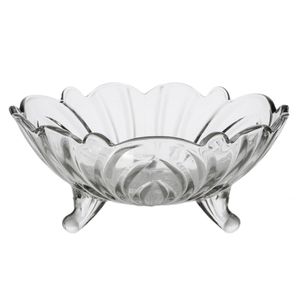 Centro de mesa em vidro 24x11cm Dagia