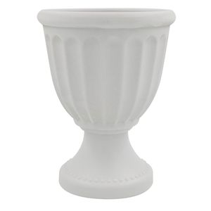 Vaso Decorativo C/ Pé 9x13cm em Plástico Multiart