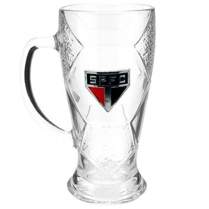 Caneca P/ Chopp São Paulo 630ml em Vidro Mileno