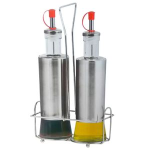 Galheteiro com suporte de metal 3 peças 300ml Top Rio