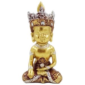 Buda Decorativo 12x5cm em Resina Youbai