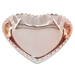 Porta Joia Coração 11x9cm em Porcelana Livon
